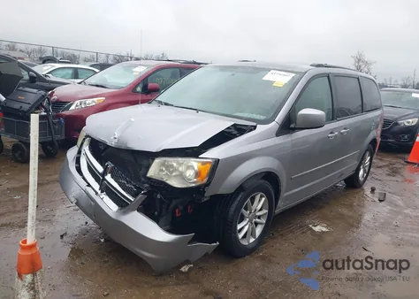 2014 Dodge Grand Caravan Sxt z USA, uszkodzony, nr VIN 2C4RDGCG1ER289237